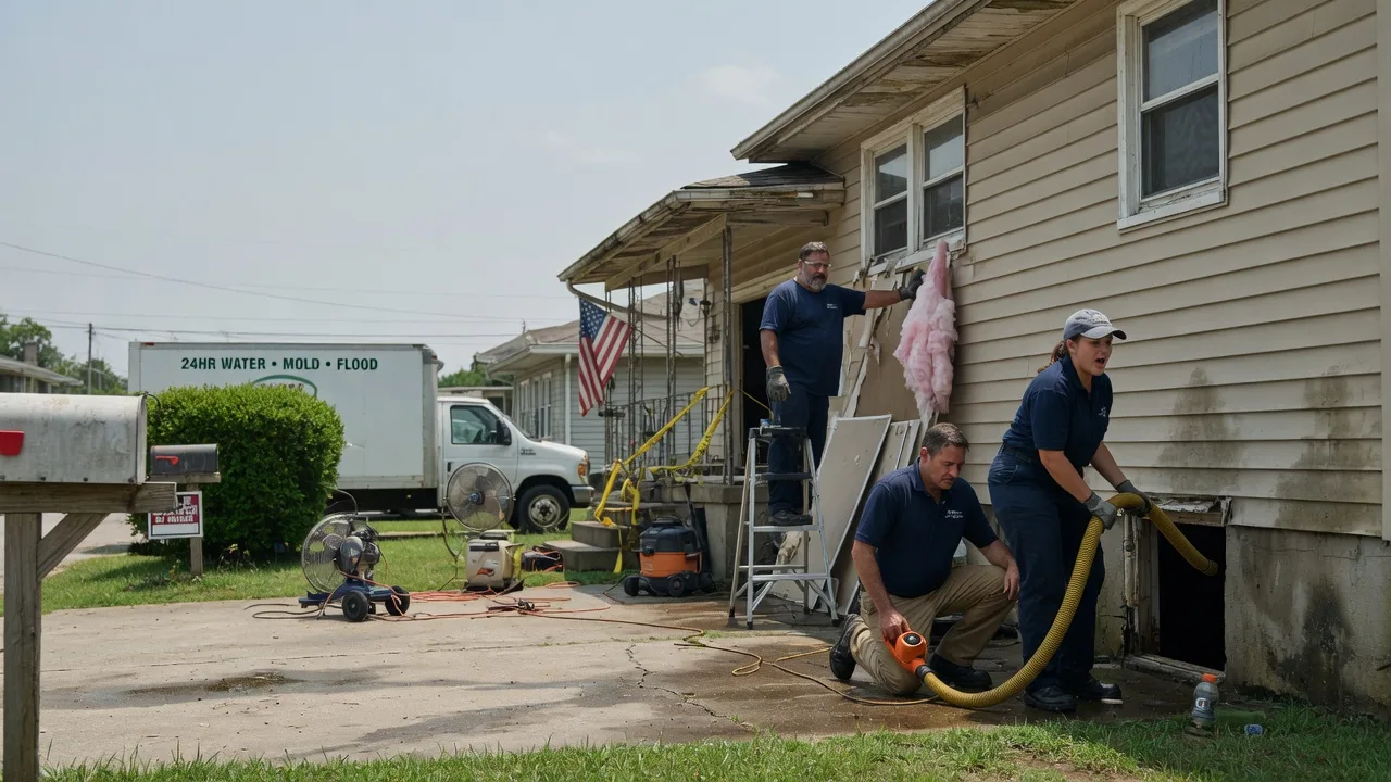 Water Damage Repair in De Lancey, PA near me